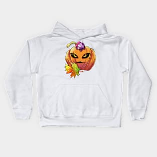 Miss Pumpkin Kids Hoodie